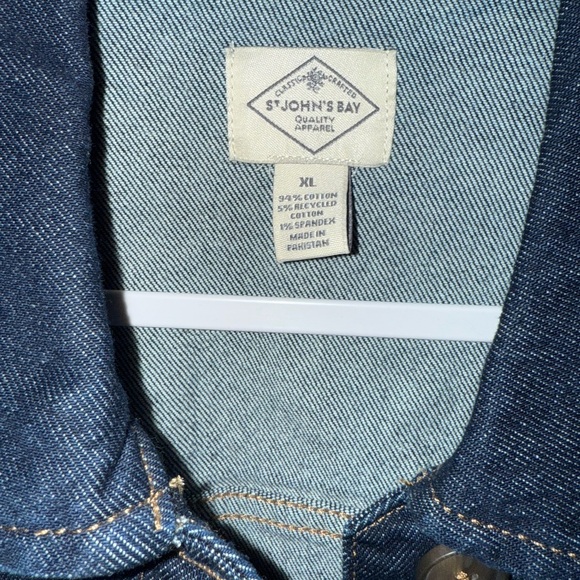 Heavy Denim Button-Up Jacket - Picture 2 of 5